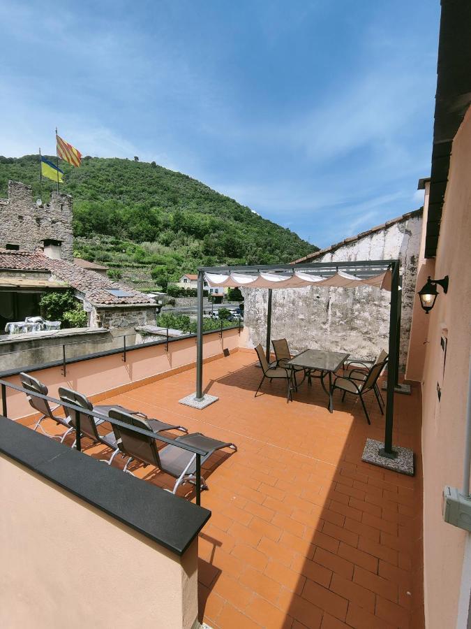 Ferienwohnung Modern Flat With Panoramic Terrace In Zuccarello Exterior foto